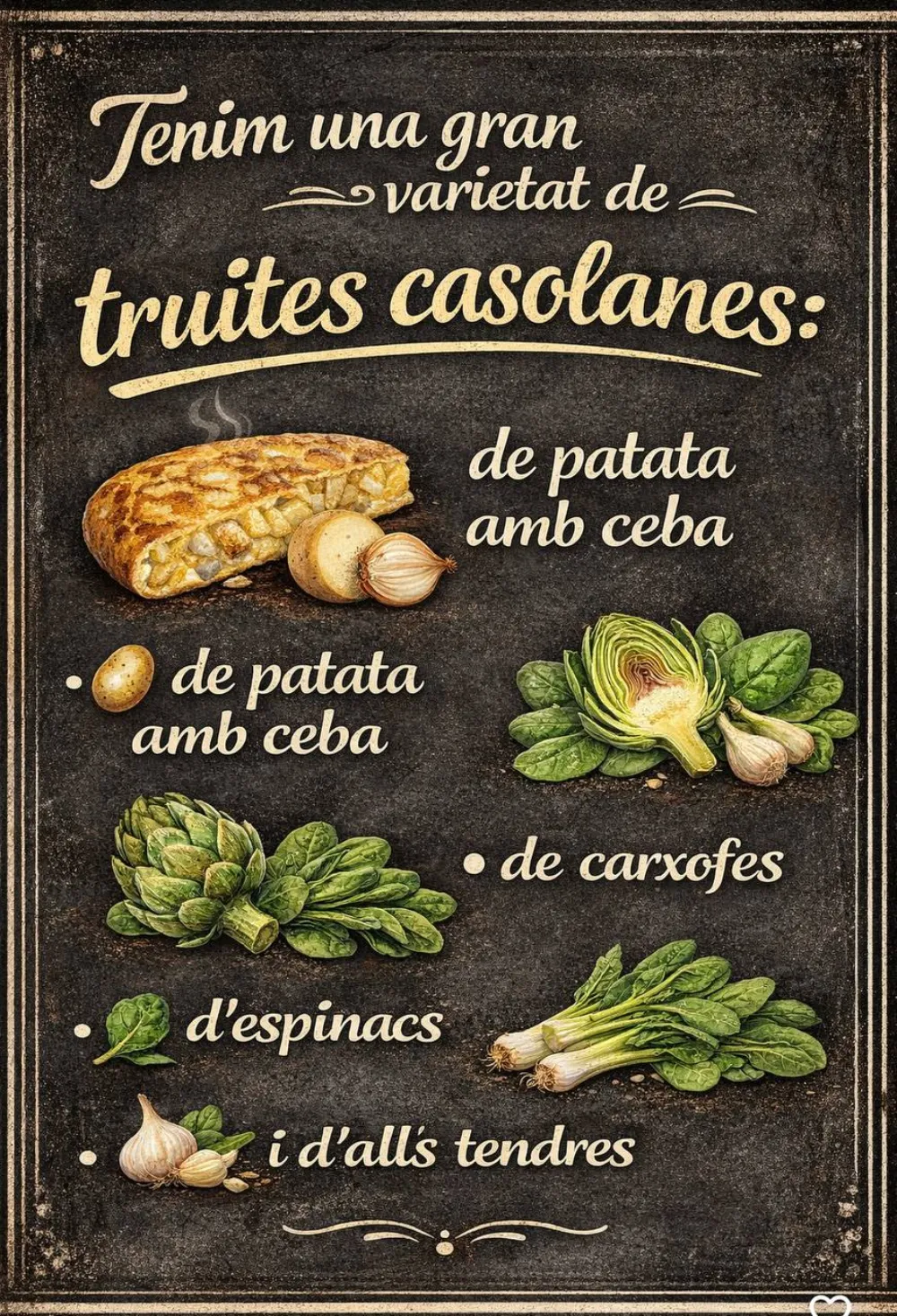 Cartell de truites casolanes